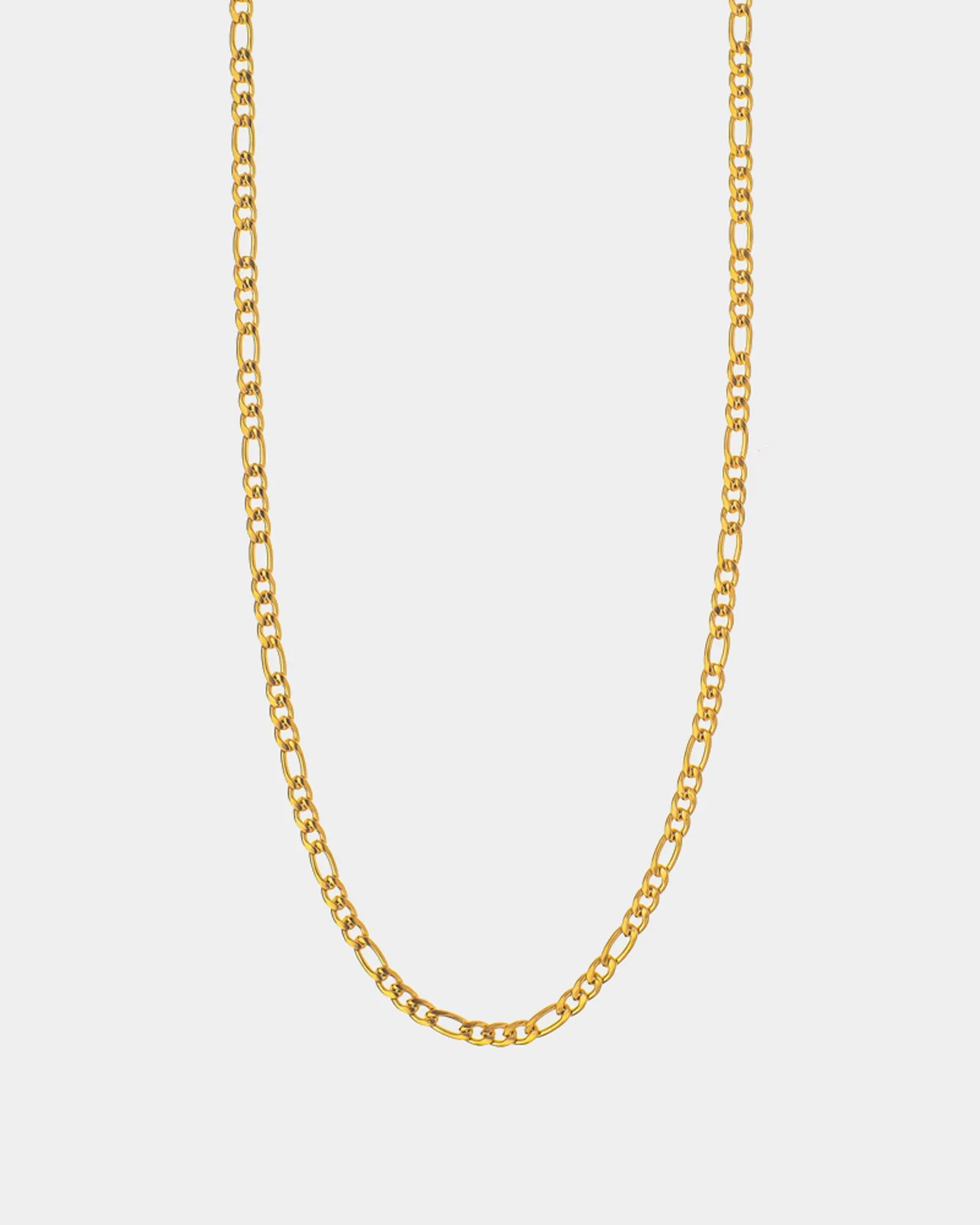 Figaro Chain 3x1 Necklace 3mm