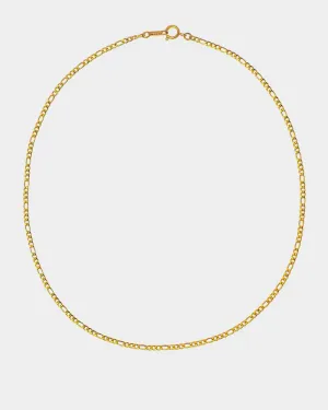 Figaro Chain 3x1 Necklace 3mm