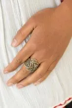 Fire and Ice - Brass Ring