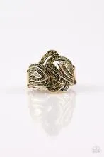 Fire and Ice - Brass Ring