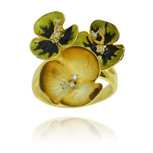 Flower Cluster Ring