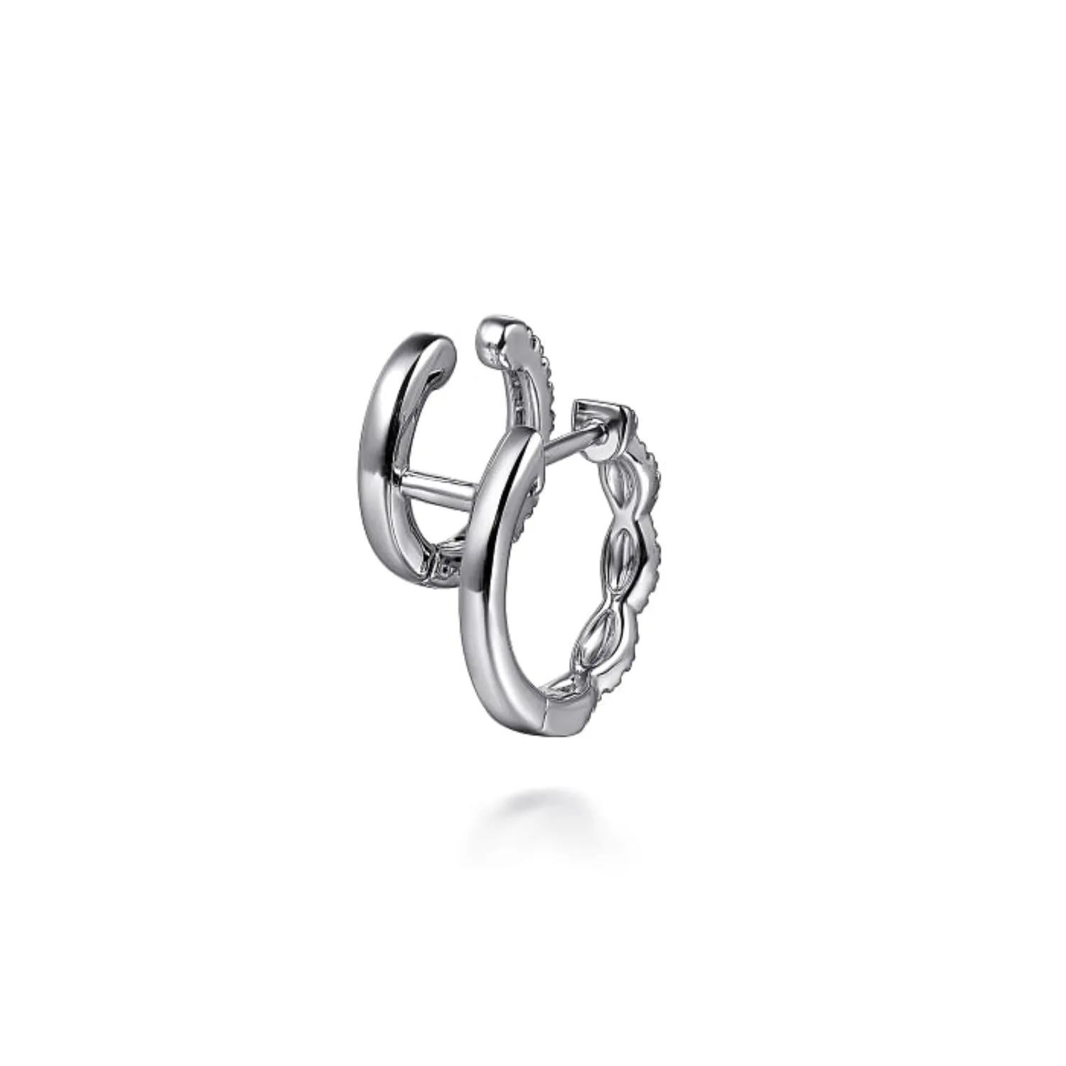 Gabriel & Co. Diamond Stuggie Earrings