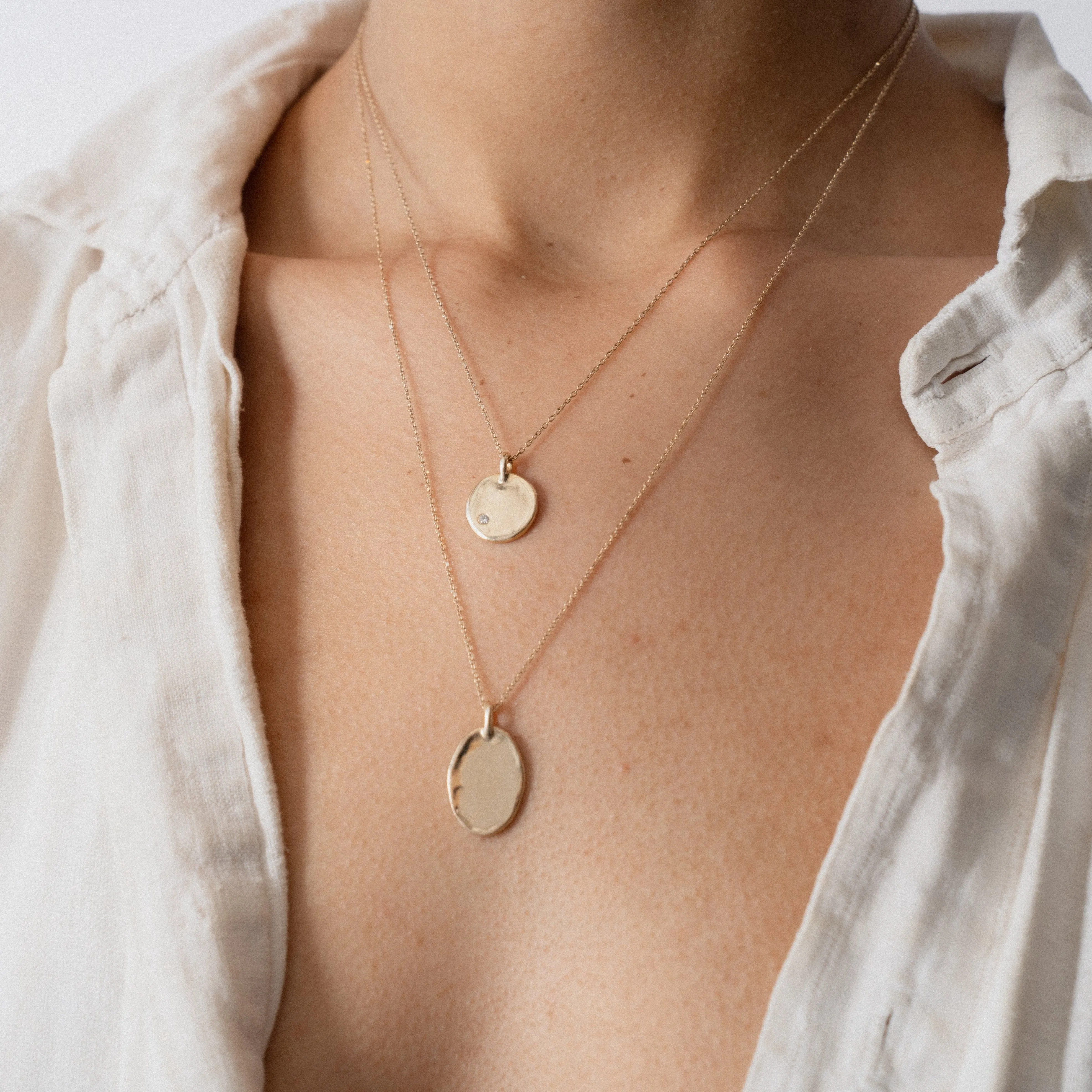 Georgia Necklace | Gold   Birthstone