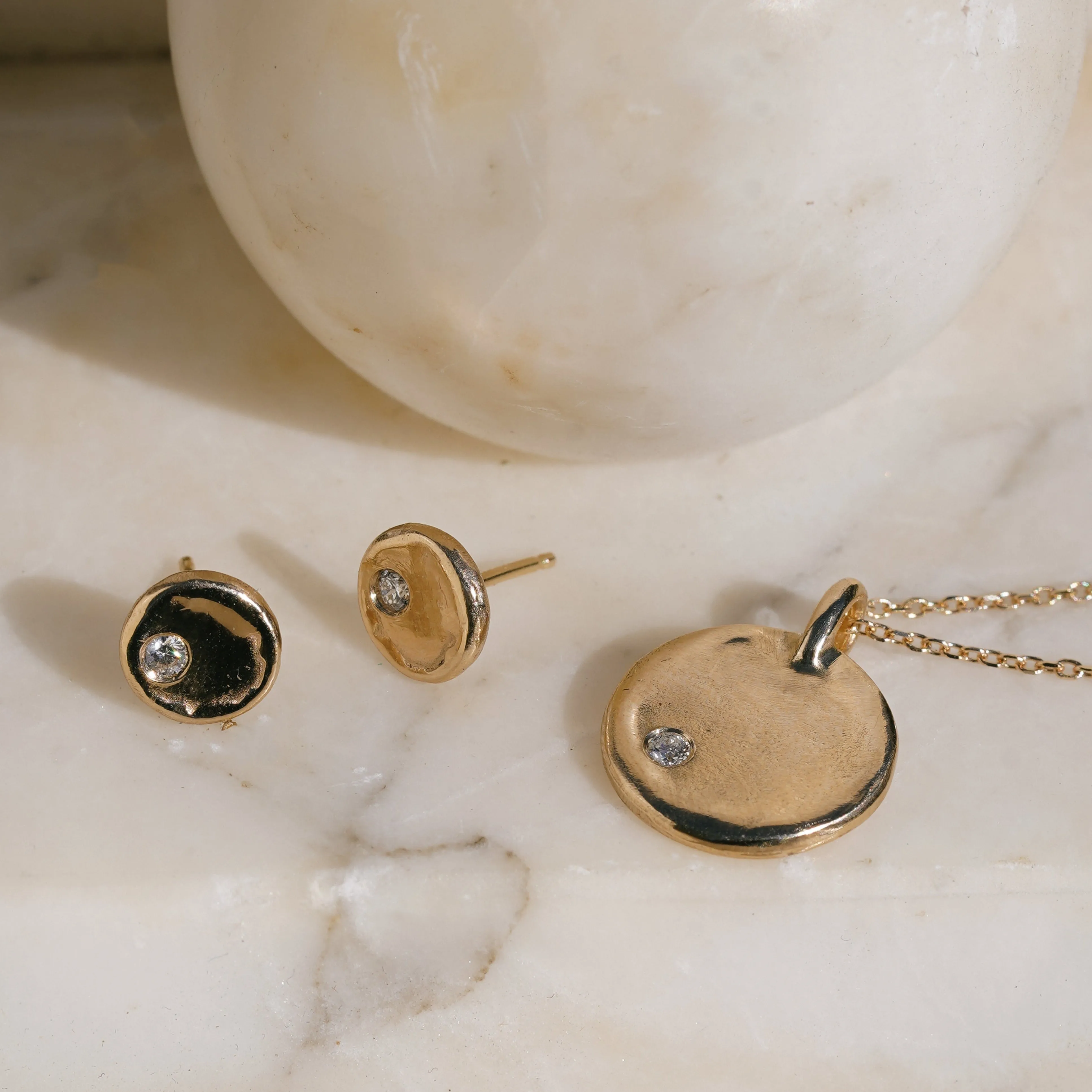 Georgia Necklace | Gold   Birthstone