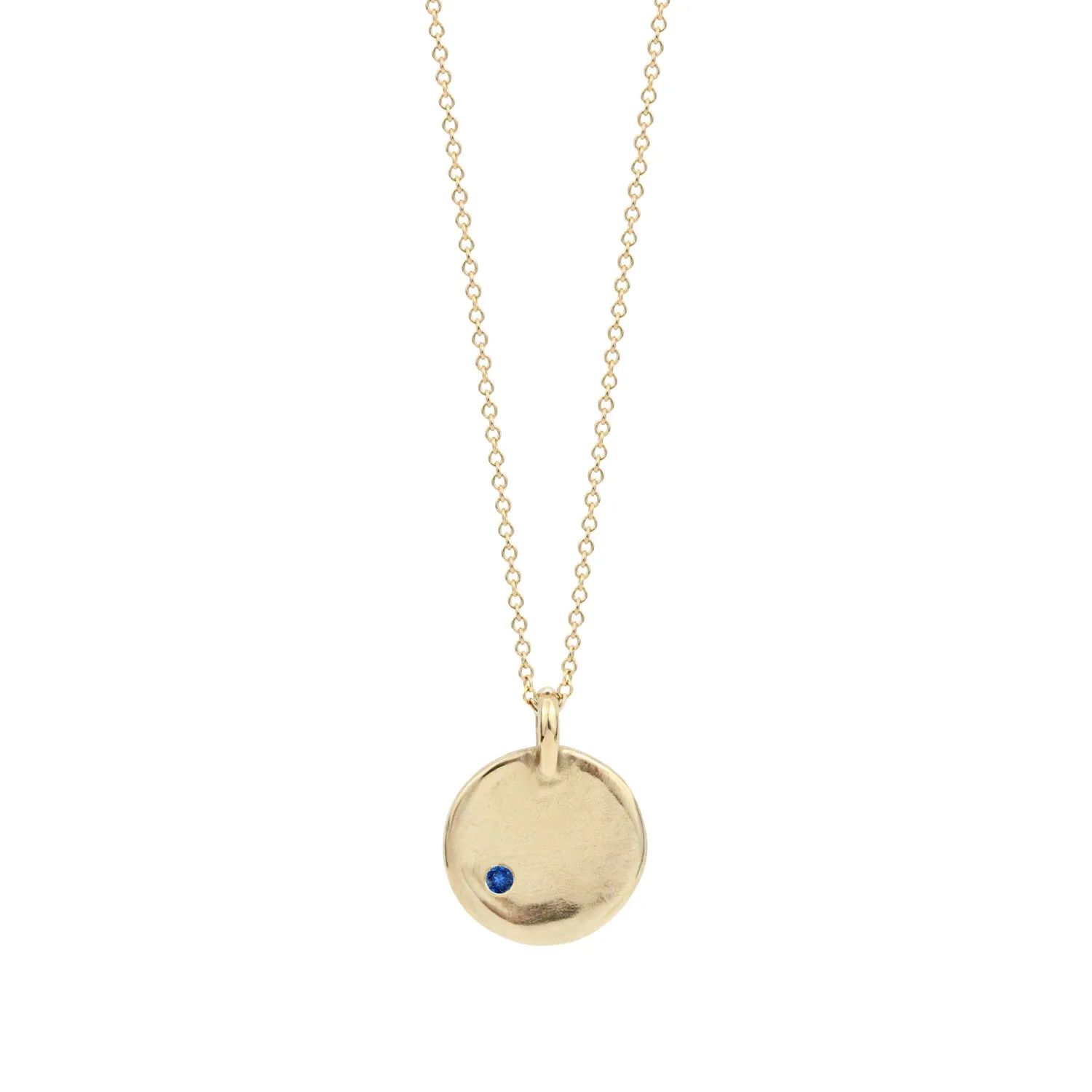 Georgia Necklace | Gold   Birthstone