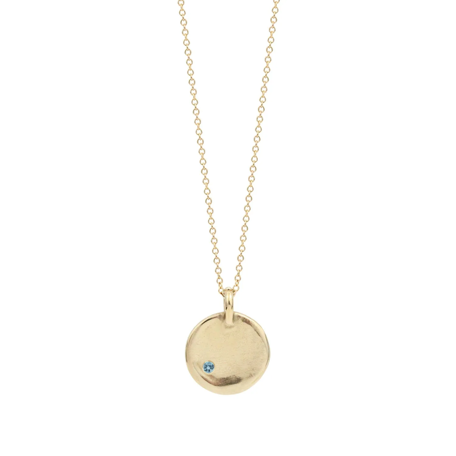 Georgia Necklace | Gold   Birthstone