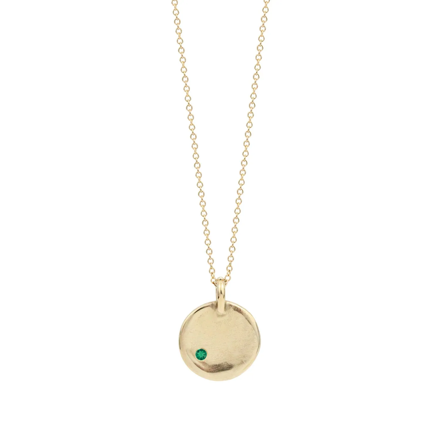 Georgia Necklace | Gold   Birthstone