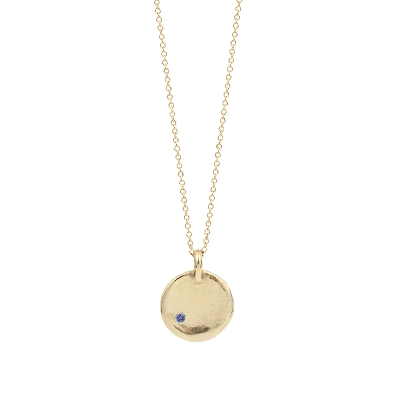 Georgia Necklace | Gold   Birthstone