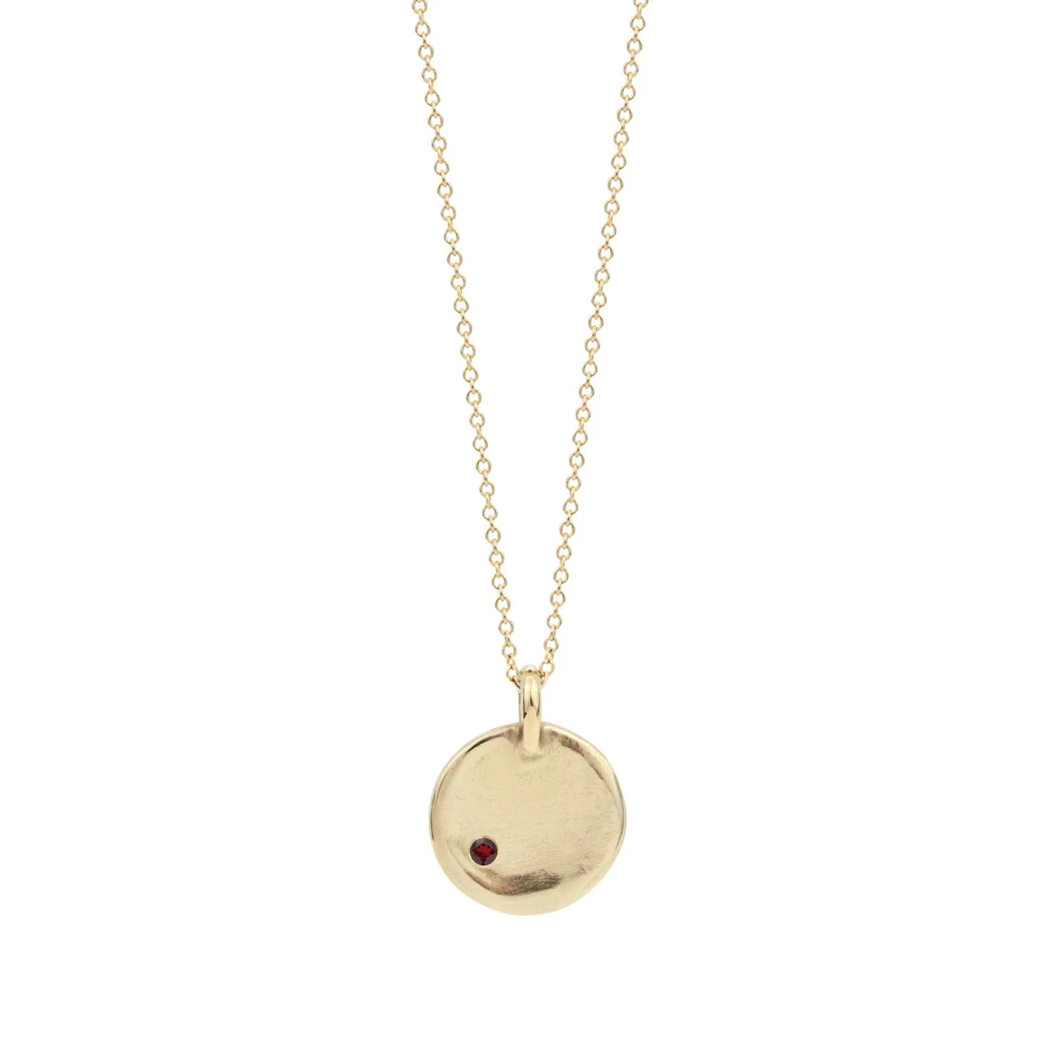 Georgia Necklace | Gold   Birthstone
