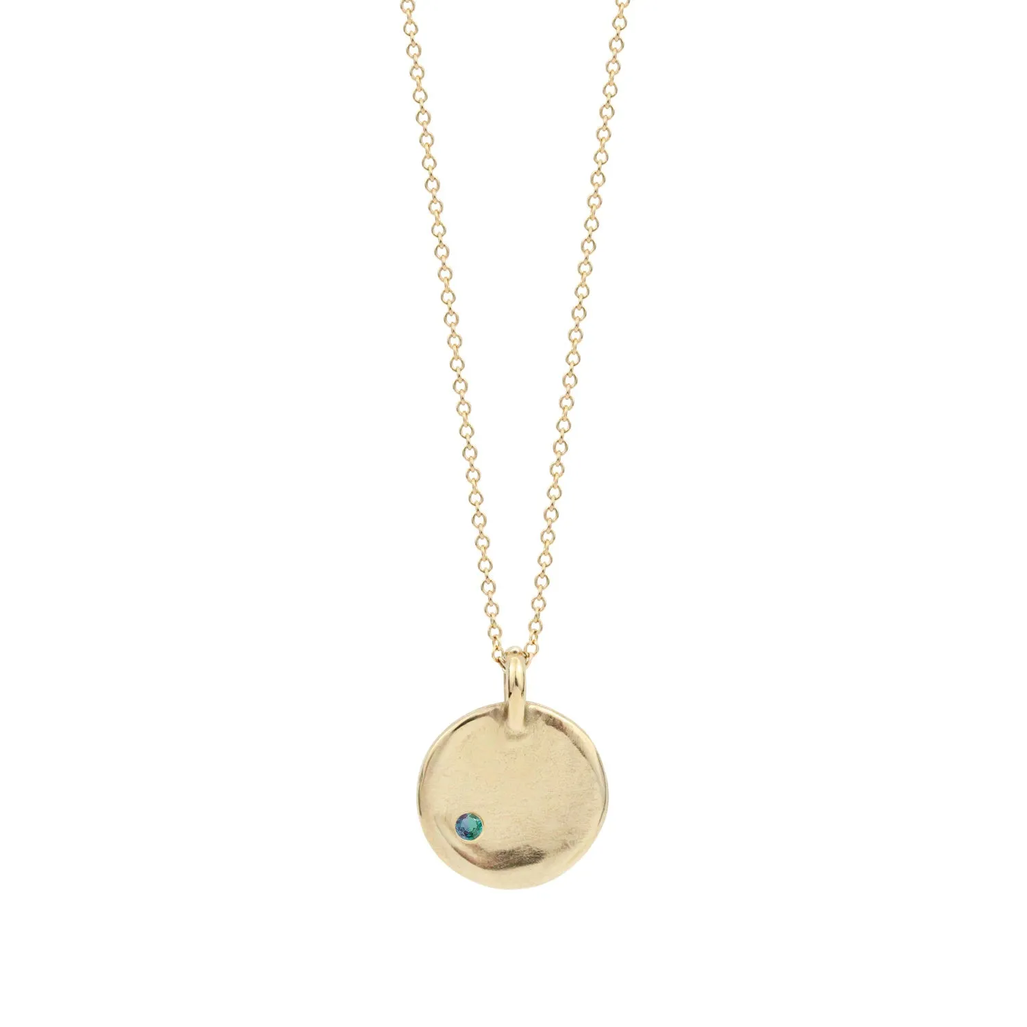 Georgia Necklace | Gold   Birthstone