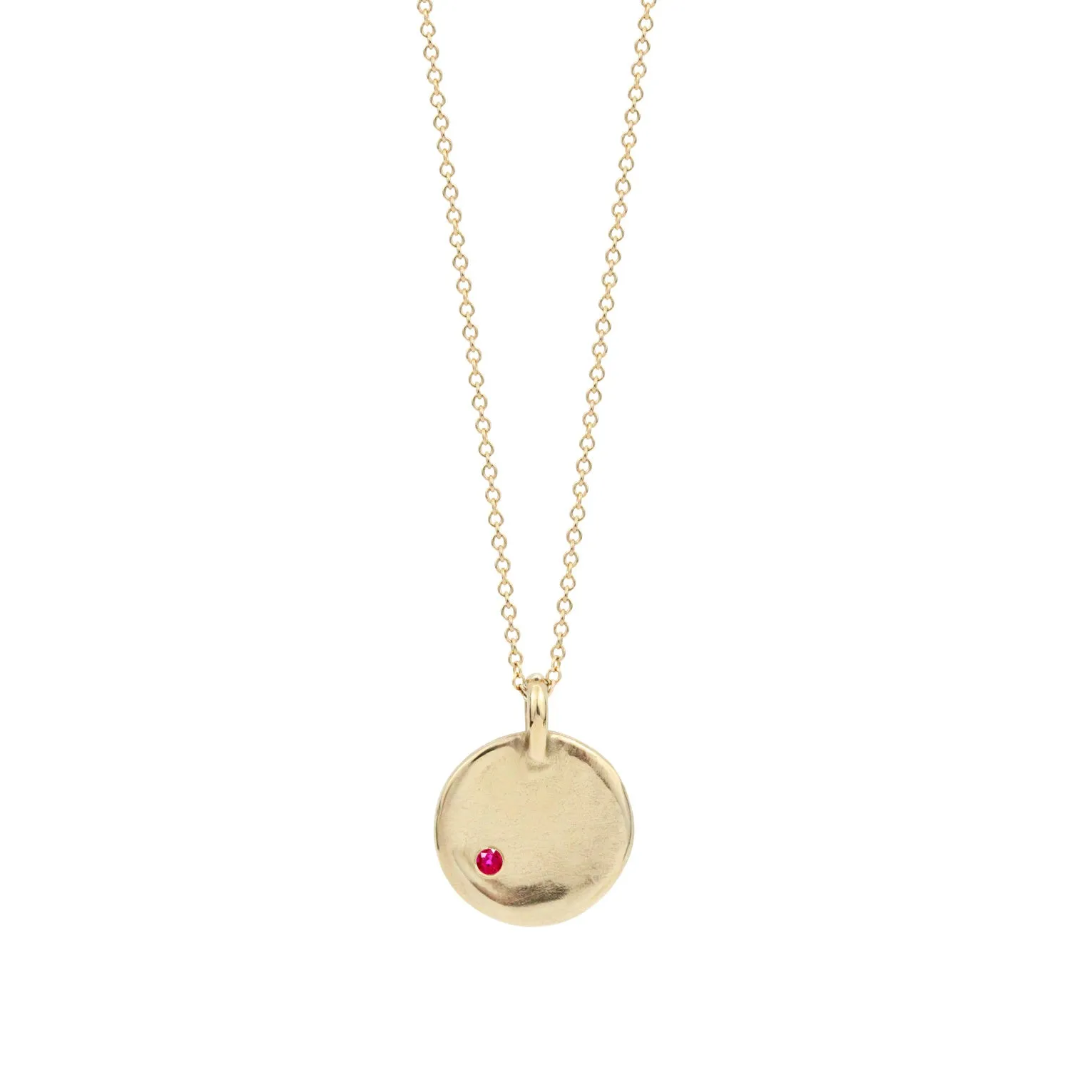 Georgia Necklace | Gold   Birthstone