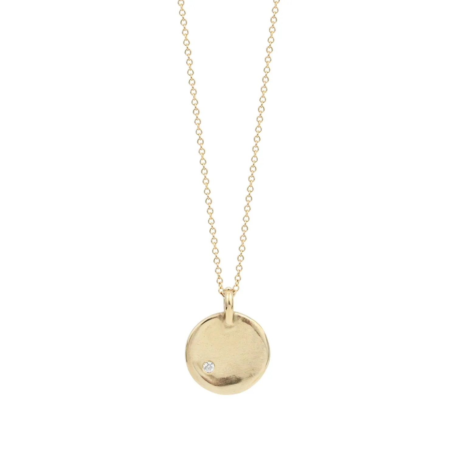 Georgia Necklace | Gold   Birthstone