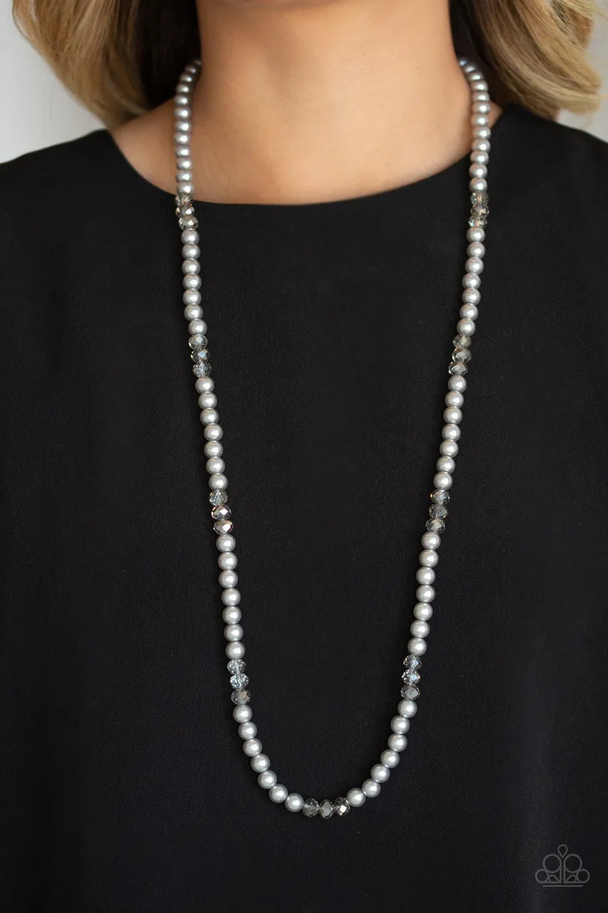 Girls Have More FUNDS Silver Paparazzi Necklace