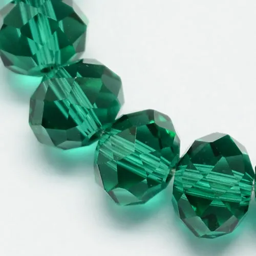 Glass Abacus 14x10 Emerald