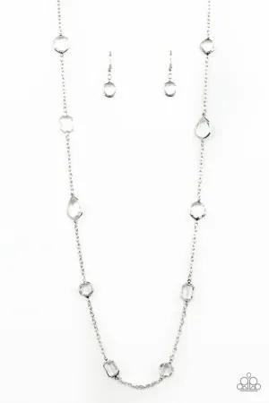 Glassy Glamorous - White