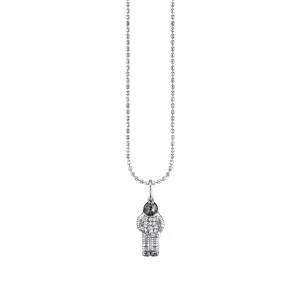 Gold & Diamond Astronaut Charm