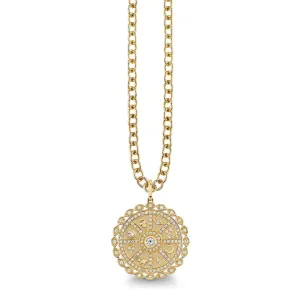 Gold & Diamond Icon Wheel Coin