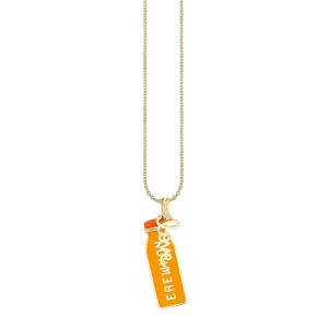 Gold & Enamel Large Erewhon x Sydney Evan Necklace