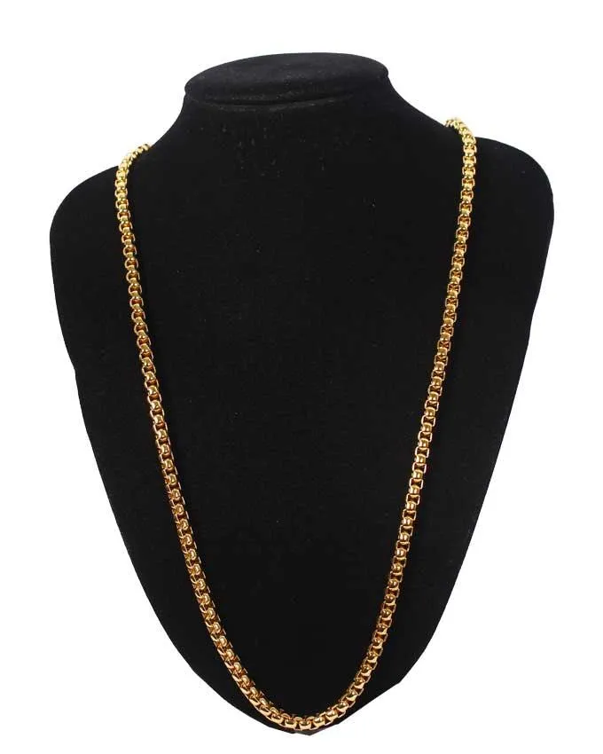 Gold Pattern Necklace