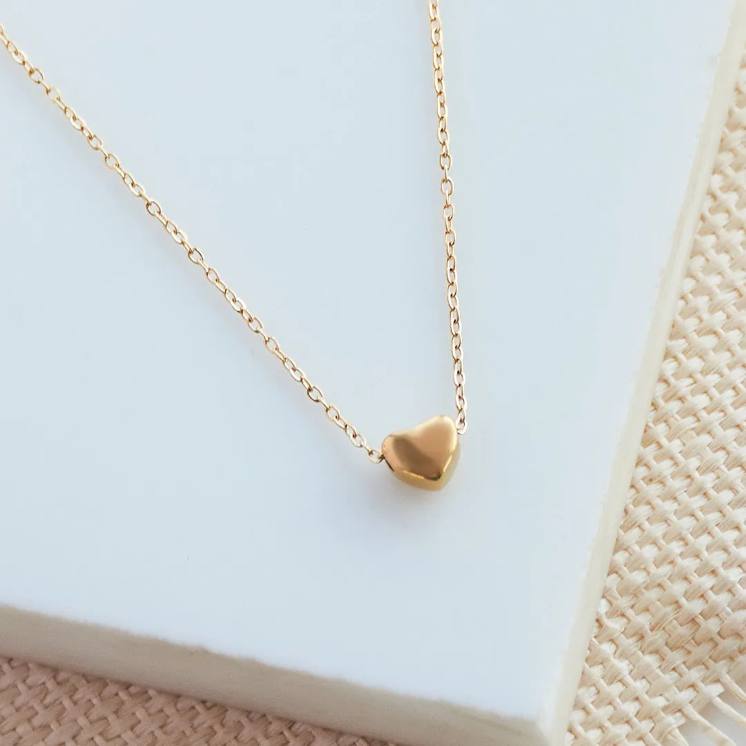 Golden Heart Necklace