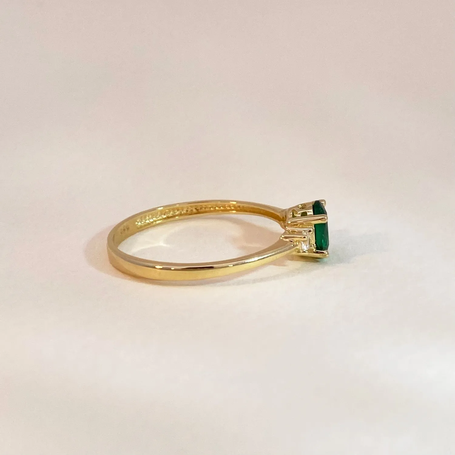Green Trilogy Ring