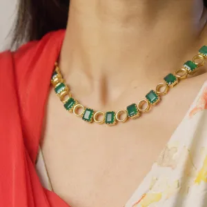 Gulika Green Onyx Necklace