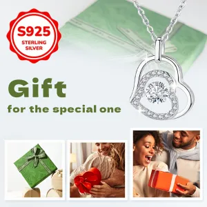 Heart Pendant Necklace - Double Layer Timeless Elegance