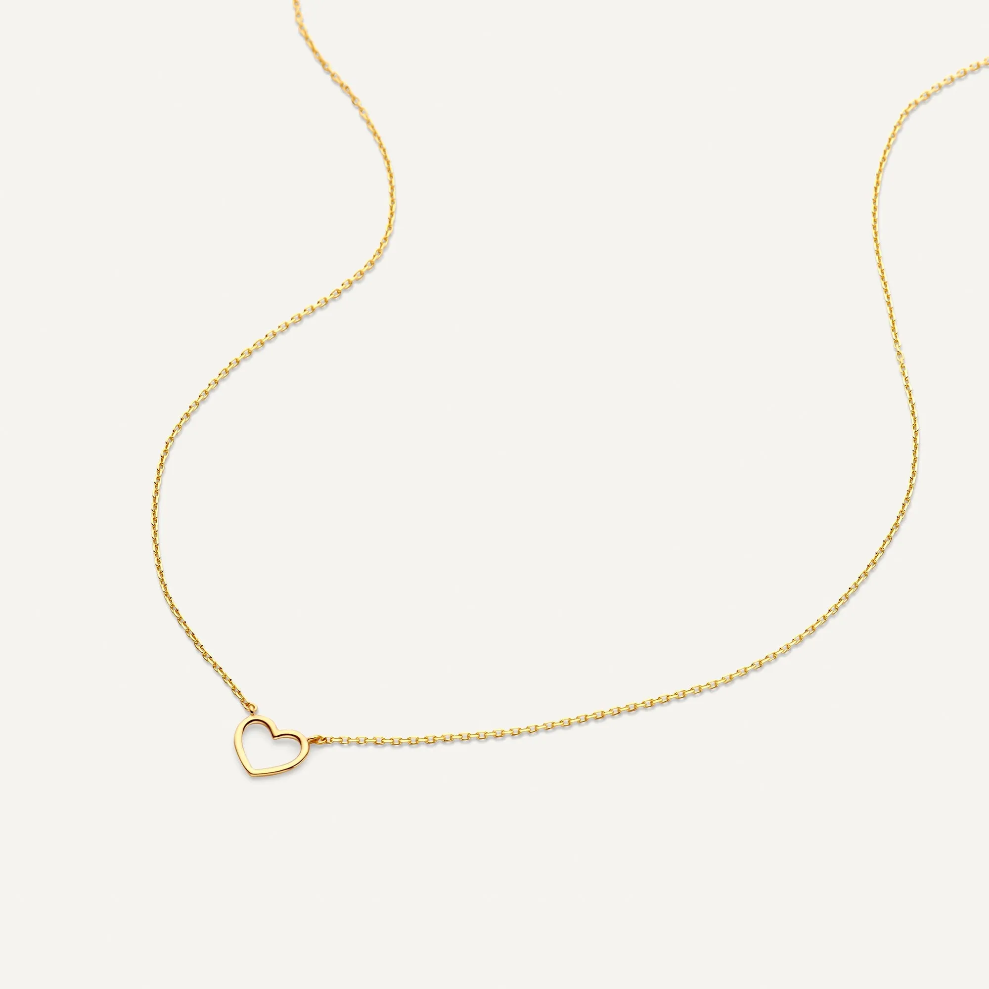 Heart Zirconia Necklaces Set