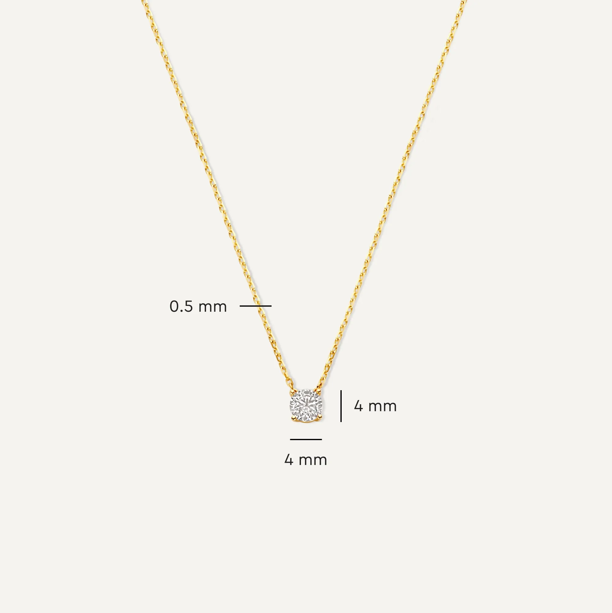 Heart Zirconia Necklaces Set