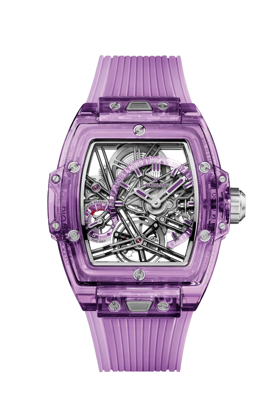 Hublot, Spirit of Big Bang Tourbillon Purple Sapphire 42mm, Limited Edition, Ref# 645.JM.0120.RT