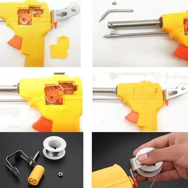 Innovative Automatic Soldering Gun - Professional Results!