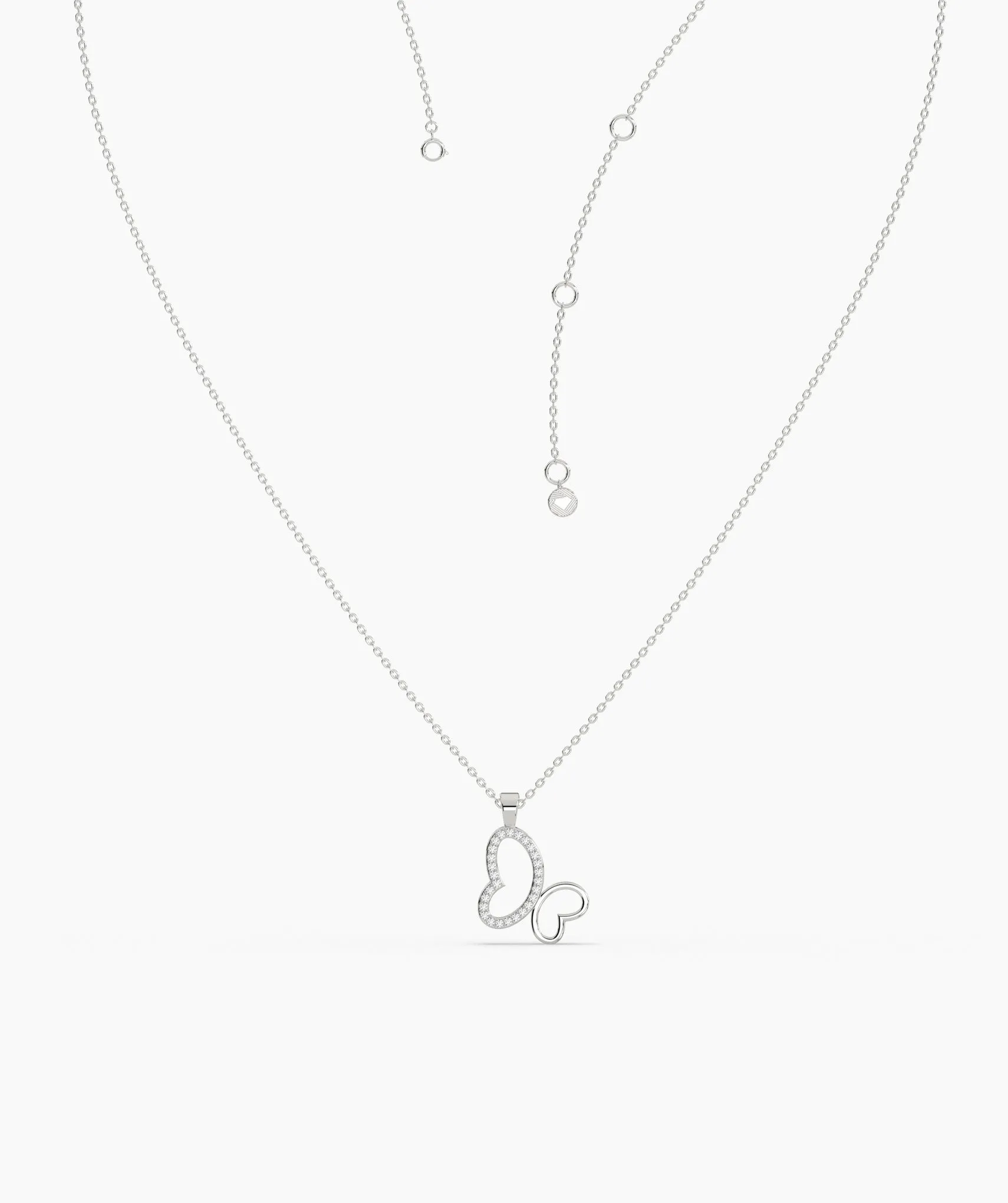 Intertwined Hearts Necklace