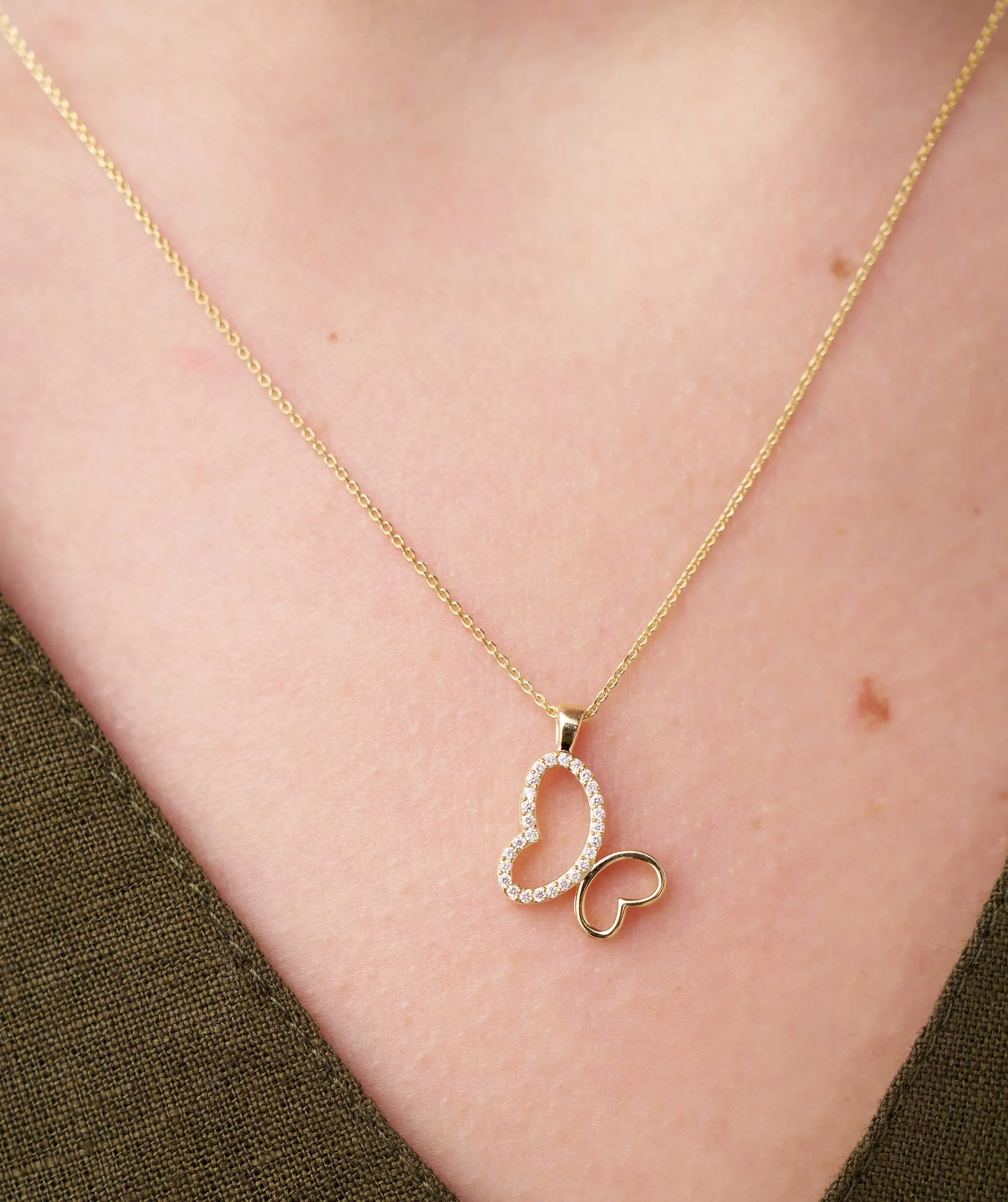 Intertwined Hearts Necklace