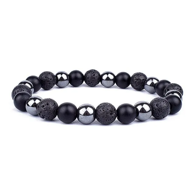 Jewellery - Natural Hematite Bracelets