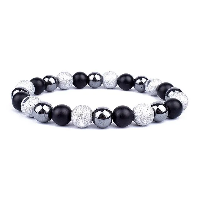 Jewellery - Natural Hematite Bracelets