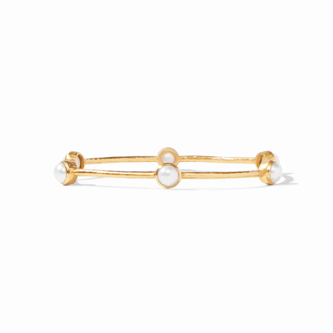 Julie Vos Milano Luxe Bangle Pearl Small