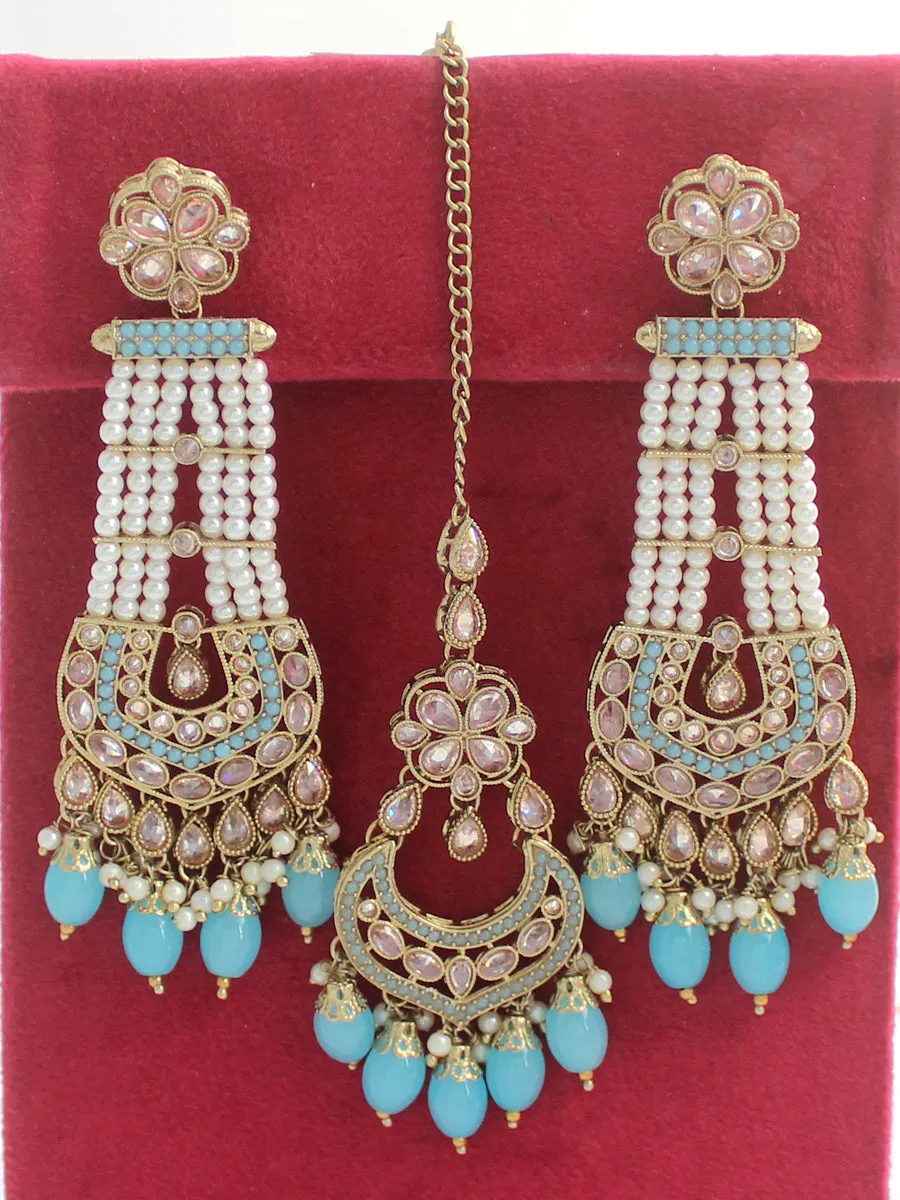 Kashish Earrings & Tikka