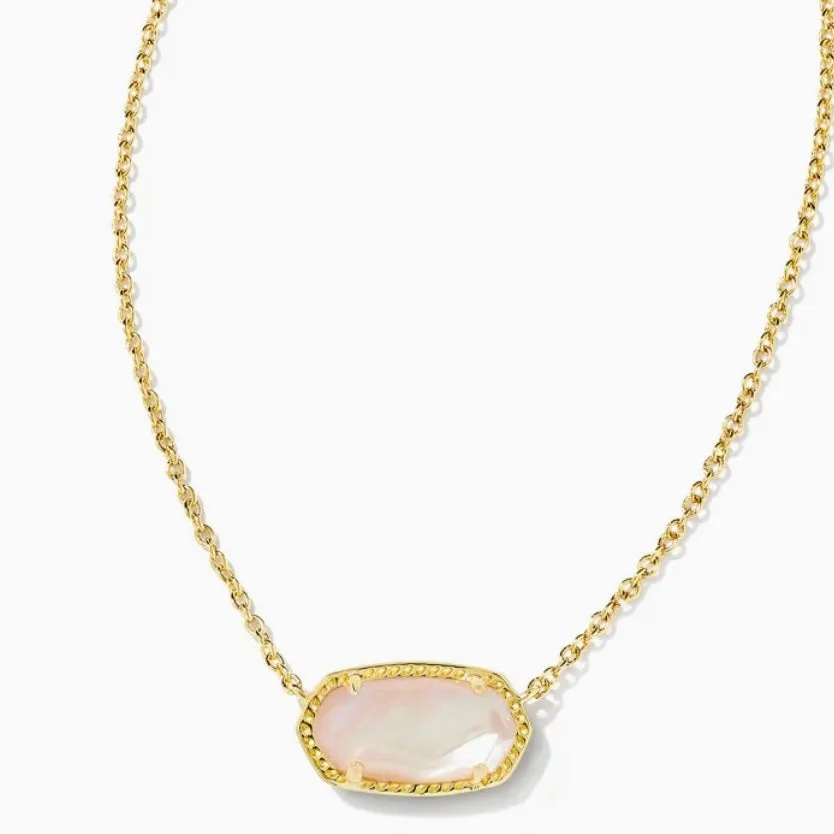 Kendra Scott Elisa Pendant In Gold