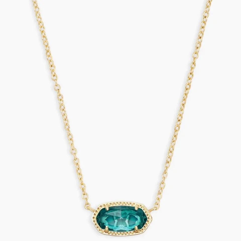 Kendra Scott Elisa Pendant In Gold