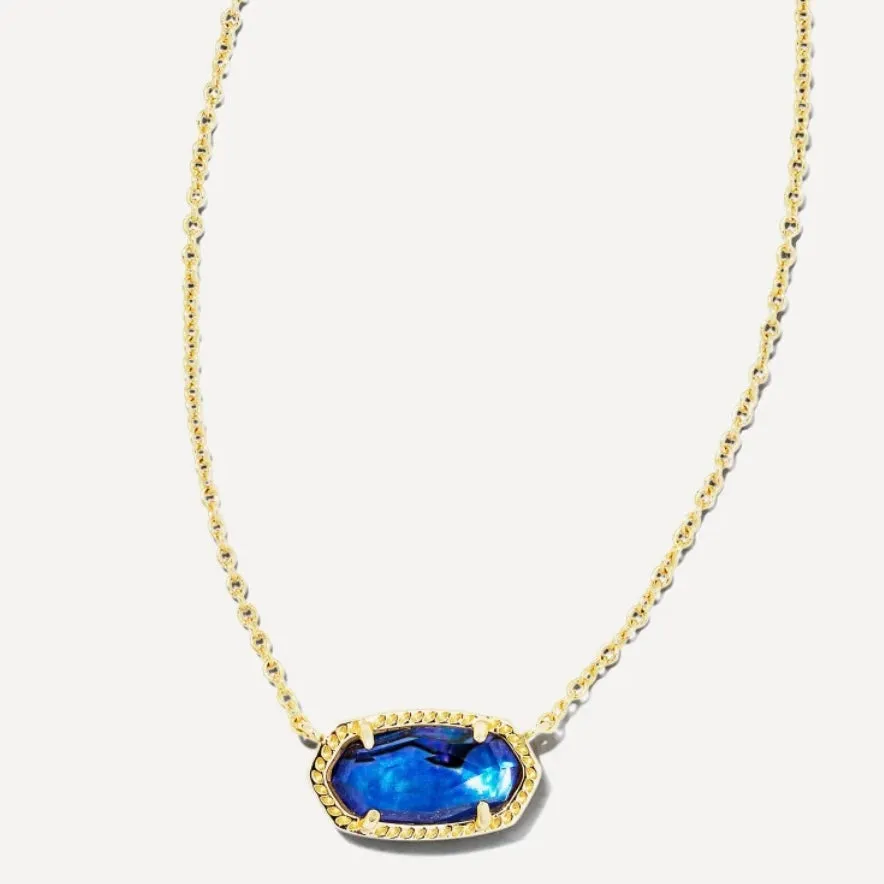 Kendra Scott Elisa Pendant In Gold