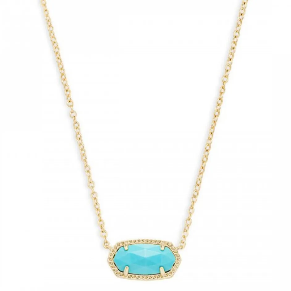 Kendra Scott Elisa Pendant In Gold