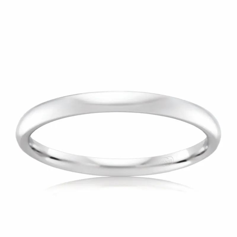 Ladies Classic Gold Wedding Band - 'Hera' - from the Trewarne Goddess Collection