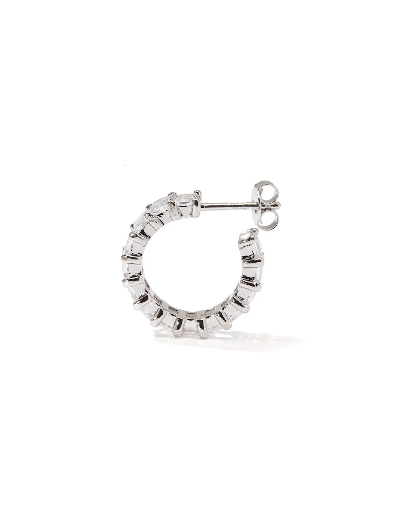 LADY - Earrings • Color: White Gold