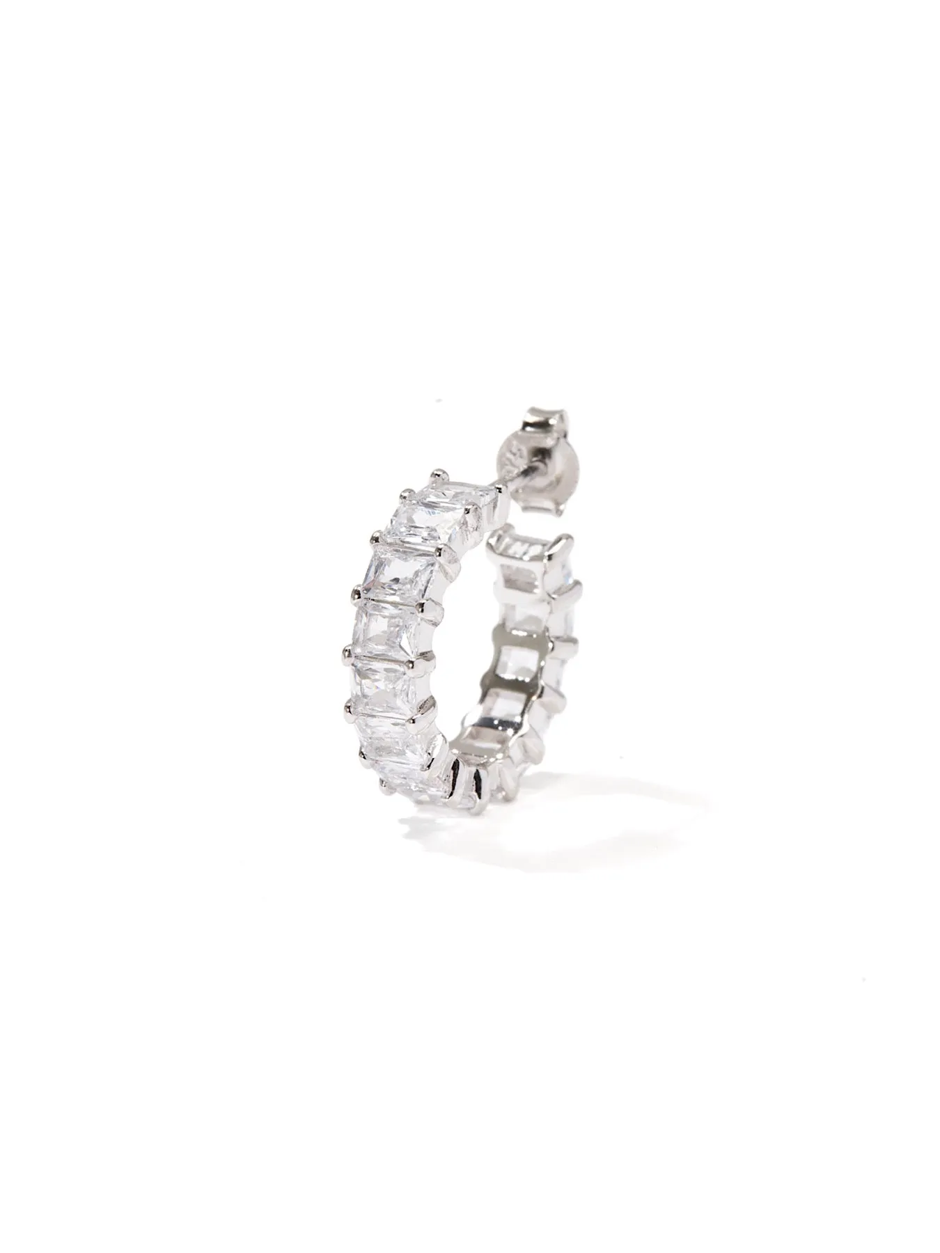 LADY - Earrings • Color: White Gold