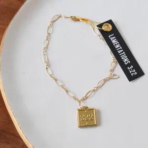 Lamentations 3:22 Bracelet