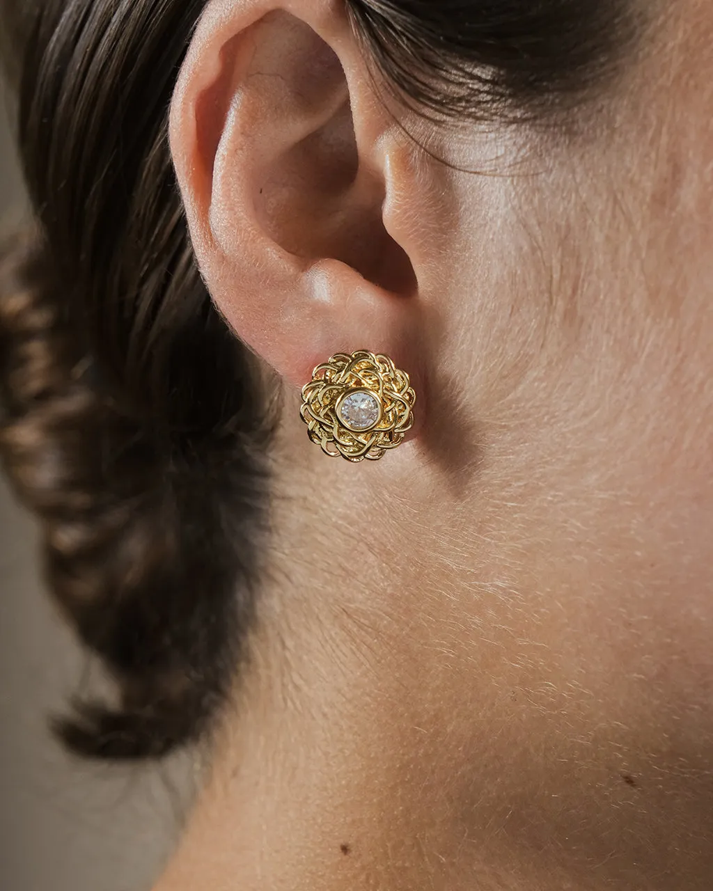 Lanira CZ Stud Earrings