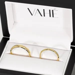 LILY | Classic Quarter Domed Ring (2.5mm) &  LILY | Classic Quarter Domed Ring (4mm)
