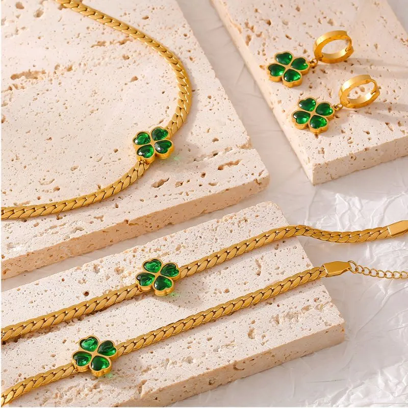 Lucky Clover Jewelry Set