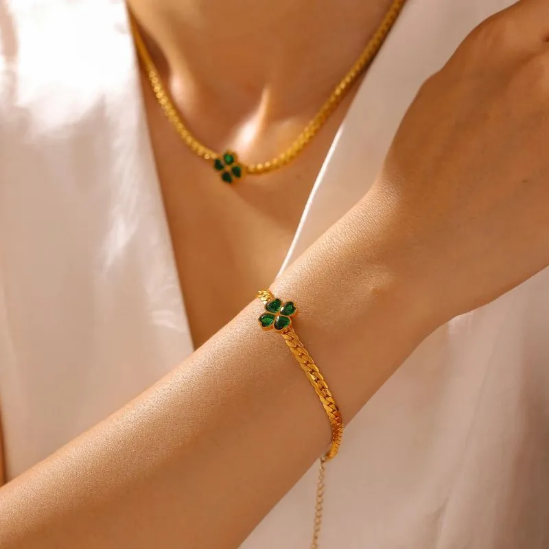 Lucky Clover Jewelry Set
