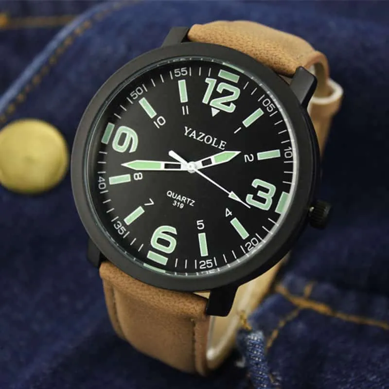 Luminous Wrist Quartz Watch for Men